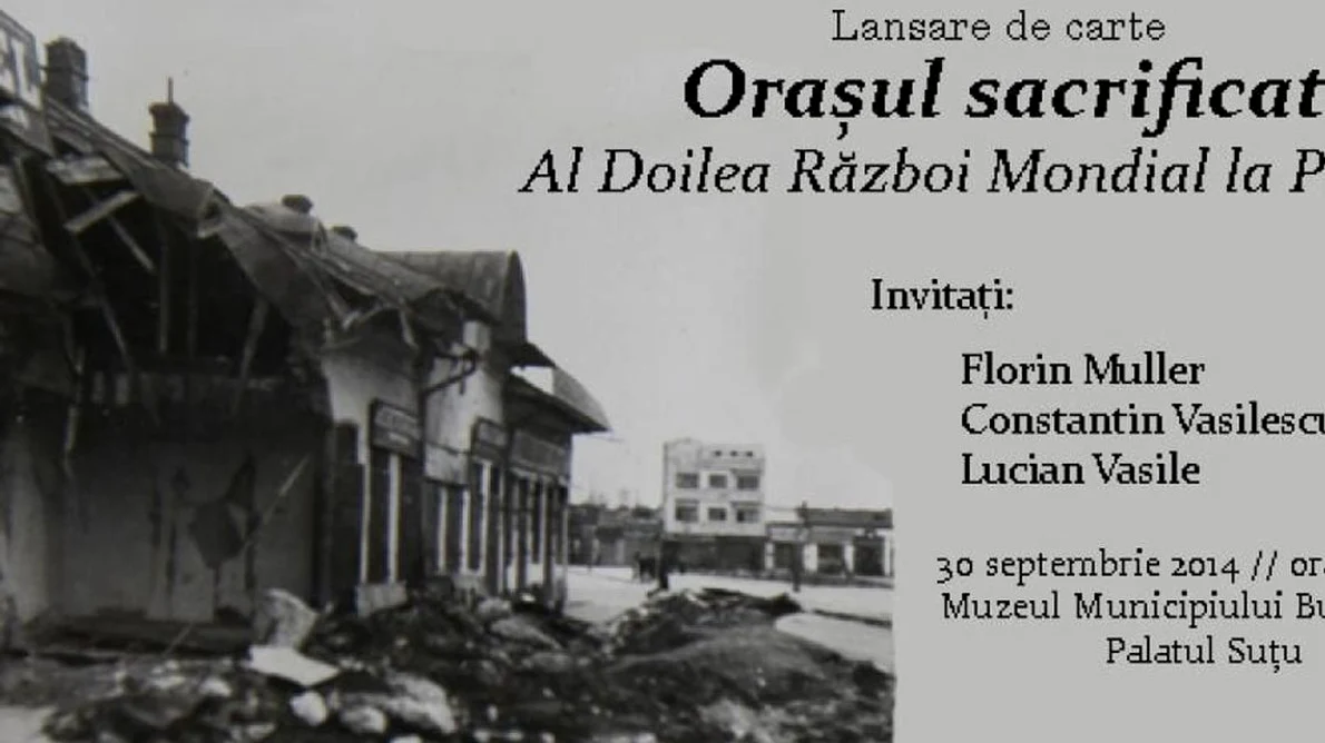Lansare de carte „Orașul sacrificat Al Doilea Război Mondial la Ploiești” jpeg