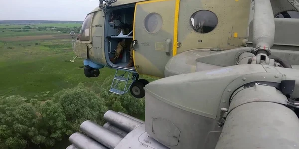 Razboi Rusia Ucraina elicopter rusesc de recunoastere şi atac Kamov Ka-52 Alligator in misiune de lupta in Ucraina 27-28 mai 2022 FOTO Profimedia / Ministerul rus al Apărării
