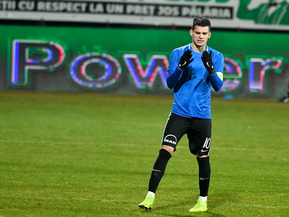 Ianis Hagi a avut o reacţie deplasată după înfrângerea cu CFR Cluj