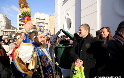 Slujba de Boboteaza Deva. FOTO