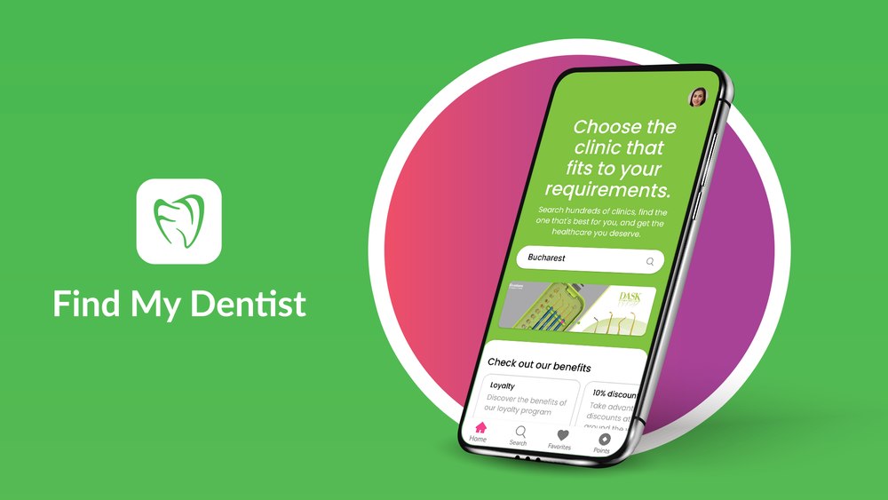 Găsește-ți dentistul și fii de găsit, ca dentist. Aplicația „Find My Dentist” s-a lansat în România
