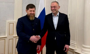 Ramzan Kadîrov și Suleiman Kerimov FOTO Telegram / Ramzan Kadîrov