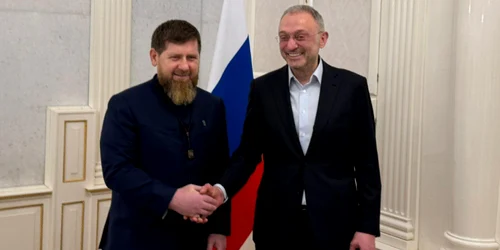 Ramzan Kadîrov și Suleiman Kerimov FOTO Telegram / Ramzan Kadîrov