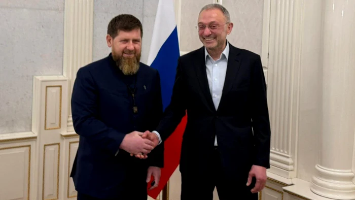 Ramzan Kadîrov și Suleiman Kerimov FOTO Telegram / Ramzan Kadîrov