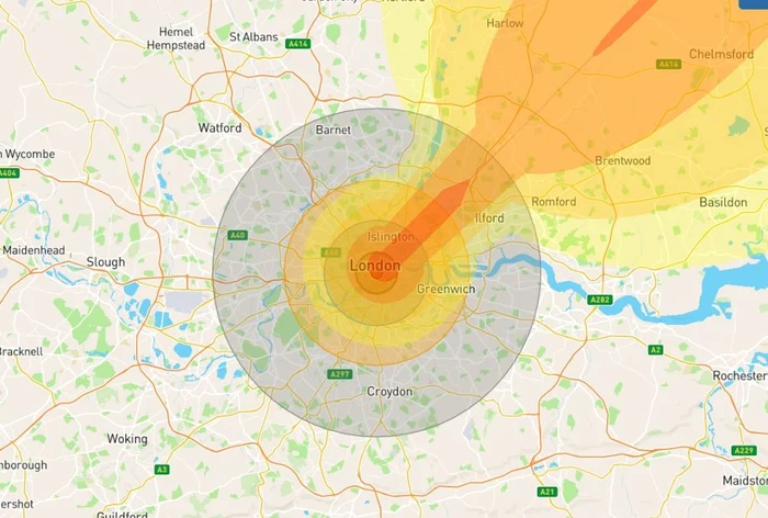 explozie londra FOTO: Telegram