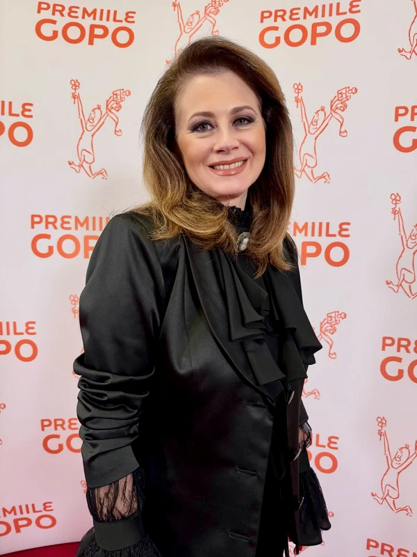 Corina Dănilă la Premiile Gopo. FOTO: Facebook