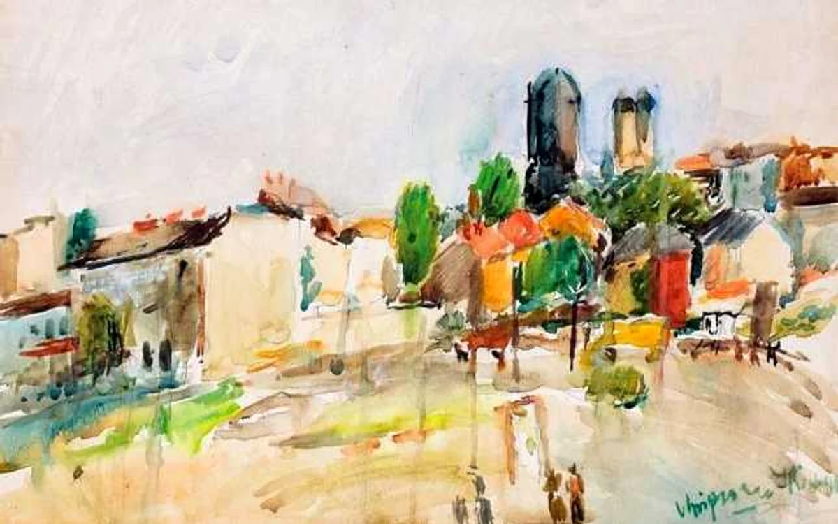 Pictură de Lucian Grigorescu Sursă foto artindex.ro
