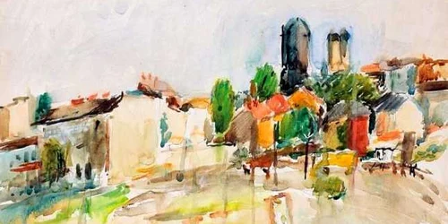 Pictură de Lucian Grigorescu din Medgidia Sursă foto artindex.ro