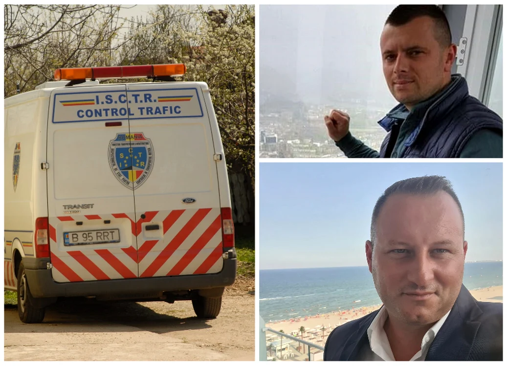 Bogdan Durlea (sus) şi Cristin Ţepele(jos), şefi în cadrul ISCTR Cluj, au fost încătuşaţi de DNA.
