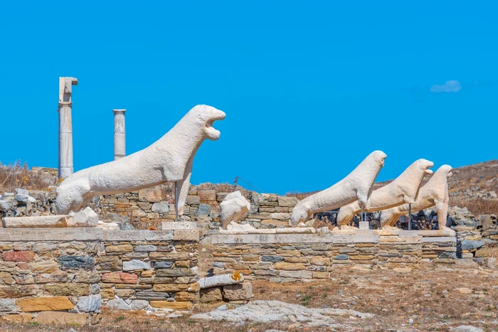 Insula Delos. Foto: X/@VisitGreece