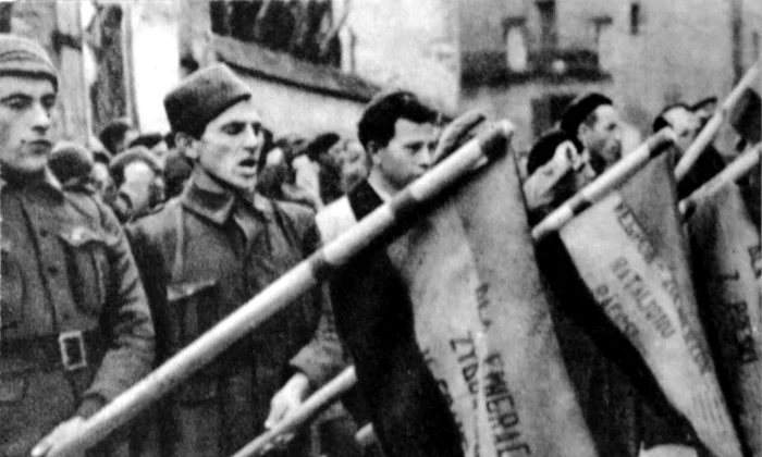 Voluntari polonezi din Brigăzile Internaționale, în timpul războiului civil spaniol (© Wikimedia Commons)