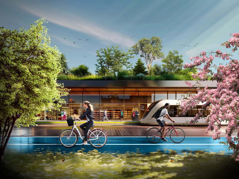 O pistă dedicată pentru bicicliști (Foto: Profimedia)