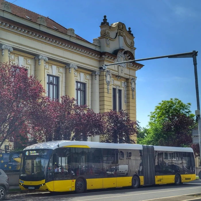 Autobuz electric Karsan la Timișoara FOTO PMT