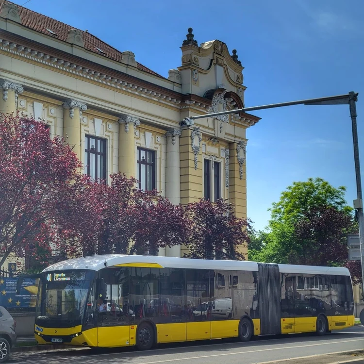 Autobuz electric Karsan la Timișoara FOTO PMT
