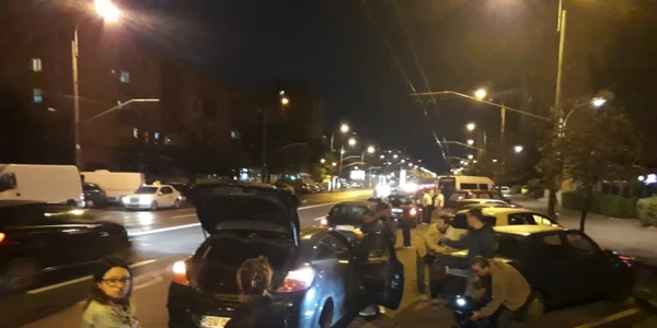 accident cu 7 masini foto claudiu loghin