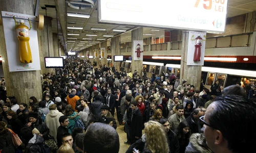 Metroul bucureştean are peste 600 000 de clienţi zilnic jpeg