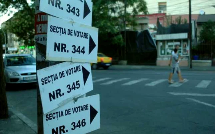 Aproape 19.000 de secţii de votare vor fi organizate în România FOTO Arhivă Adevărul