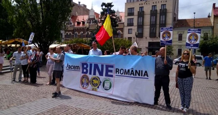 miting cluj