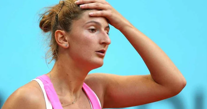Irina Begu nu a putut face pasul spre finala de la Palermo. Foto EPA EFE