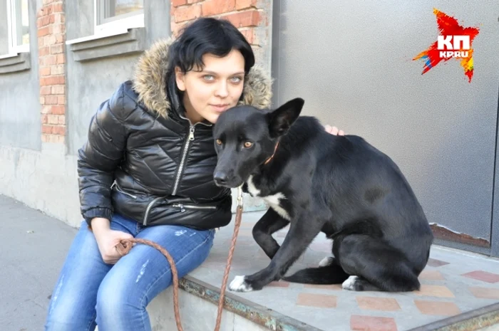 Nina şi căţeluşa Shavi sunt nedespărţiteFoto: Komsomolskaya Pravda