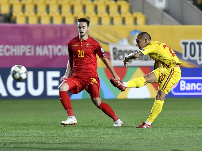 
    Mitriță a expediat un șut periculos, de la 25 de metri, însă balonul a trecut peste poartăFoto: sportpictures.eu  