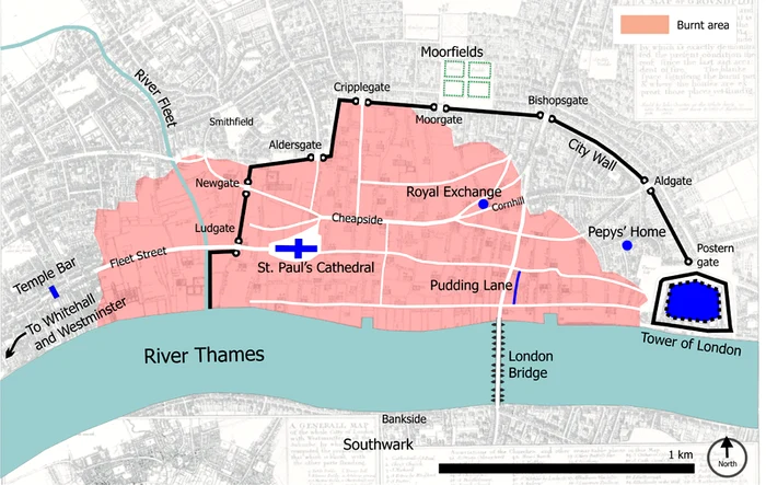 800px great fire of london map png png