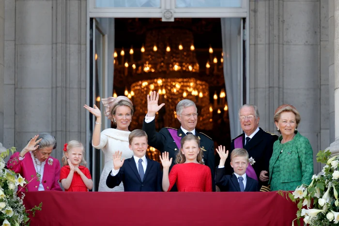 Regina Paola, alături de familia sa, FOTO: Profimedia