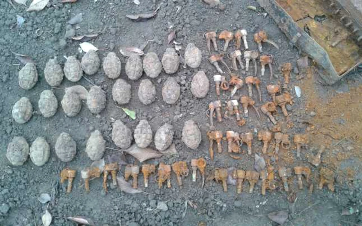 Muniţia a fost dusă într-un depozit special Foto: ISU Vrancea