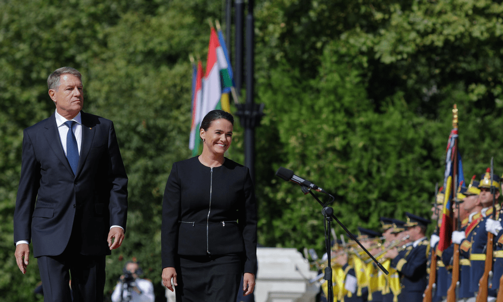 Iohannis, către președinta Ungariei: Proiectele de interes să fie realizate în România doar în urma unui acord al României