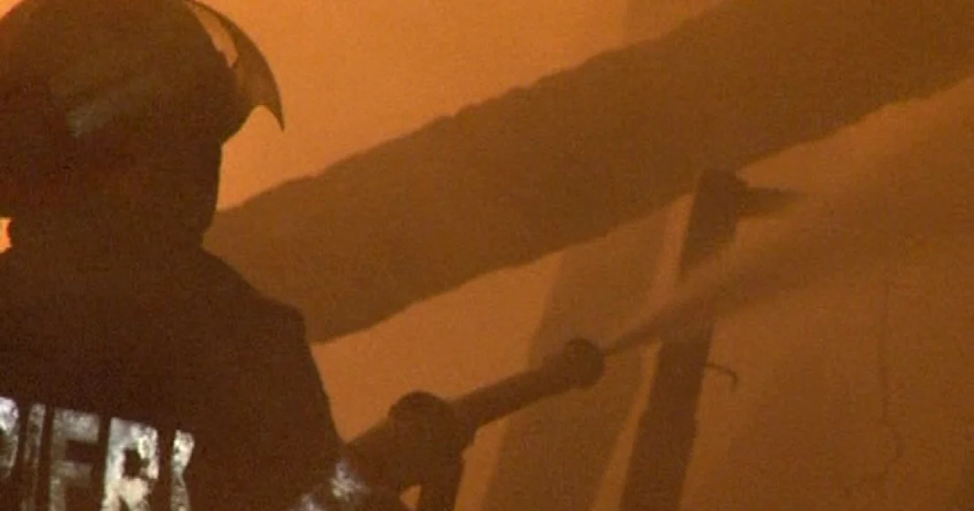 Incendiu la subsol