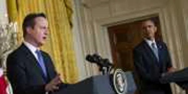 David Cameron Barack Obama FOTO AP