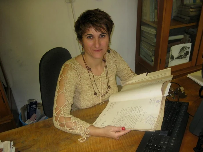 Arhivistul Ştefania Botez