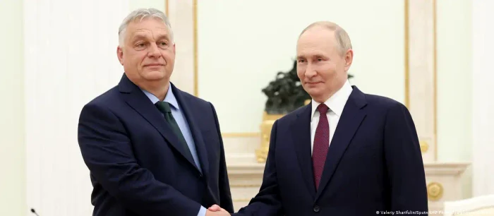 Prim-ministrul ungar Viktor Orban are relații strânse cu președintele rus Vladimir Putin