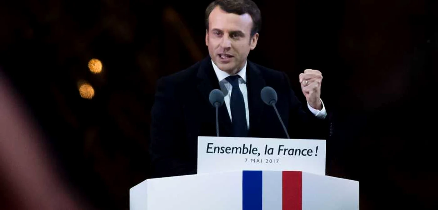 Emmanuel Macron FOTO Getty Images