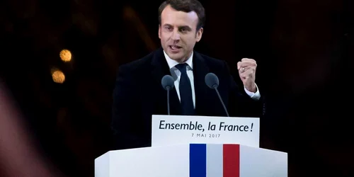 Emmanuel Macron FOTO Getty Images 