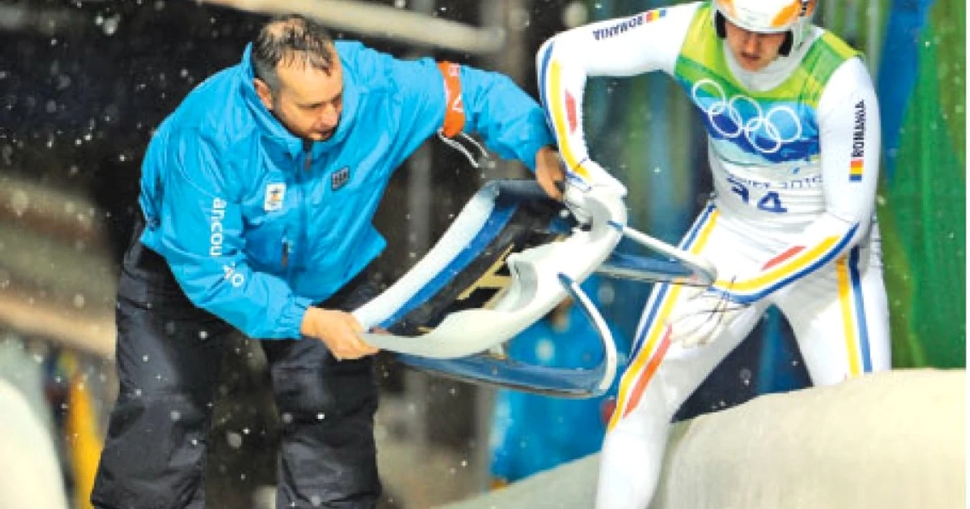 Valentin Creţu a reuşit să ajungă la sosire