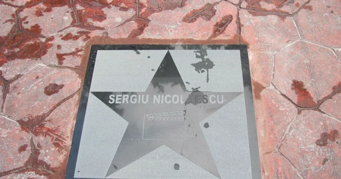 Steaua cu Sergiu Nicolaescu a fost dezvelită ieri