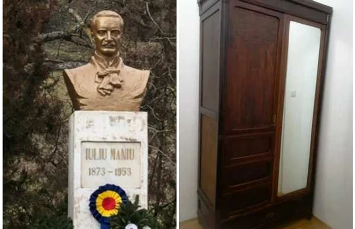 Dulapul a fost salvat după arestarea lui Maniu FOTO iuliumaniu.com