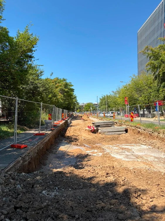 Excavațiile au fost realizate în proporție de peste 90%. FOTO: Adevărul