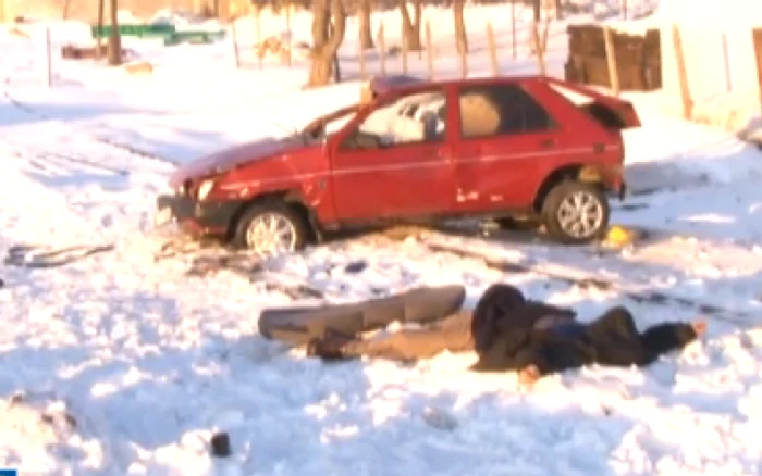 Accidentul a avut loc în această după-amiază FOTO captură protv.md