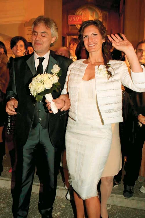Andrea Bocelli şi Veronica Berti au o fetiţă, Virginia (2 ani) (Foto: Guliver/Splashnews)