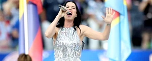 Katy Perry, ceremonie de deschidere SUA (EPA) jpg