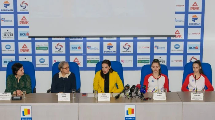 Conferința de presă a Federației Române de GImnastică Ritmică