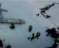 Avion aterizat în vârf de munte, în Italia  Foto Captură video YouTube jpg