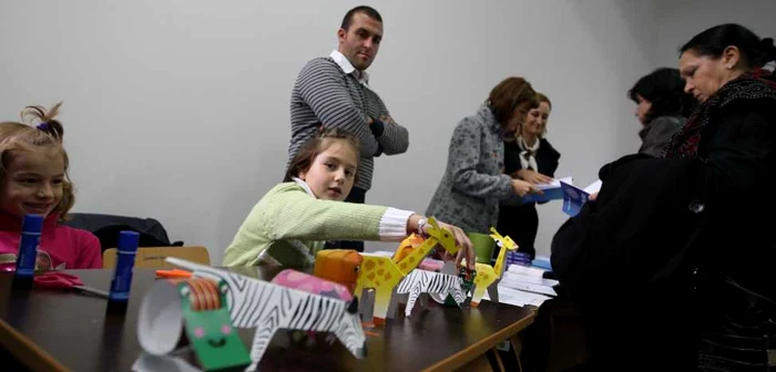 Evenimentul a fost destinat în egală măsură părinţilor şi copiilor