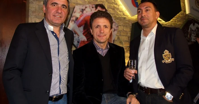 Tripletă de aur: Hagi - Popescu - Dumitrescu FOTO Sînziana Ionescu