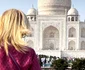 Vedeta a ajuns la Taj Mahal