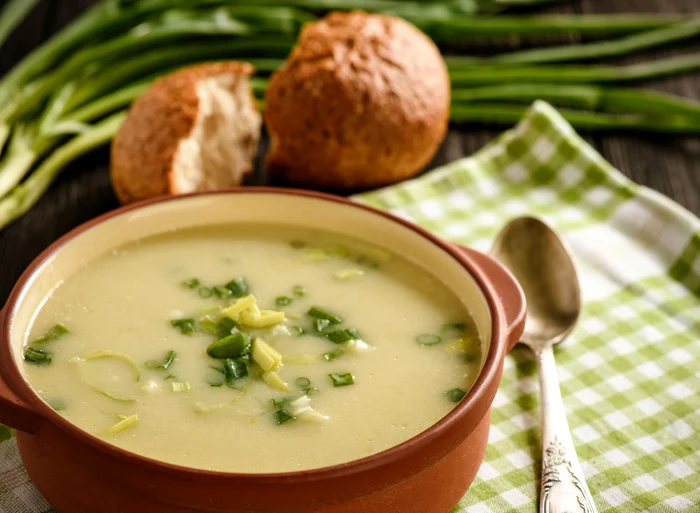 Supă cremă de praz. Foto: arhiva.