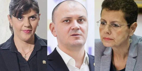 (articol) Laura Kovesi & Sebastian Ghiţă & Adina Florea (foto Inquam Photos & Mediafax Foto)