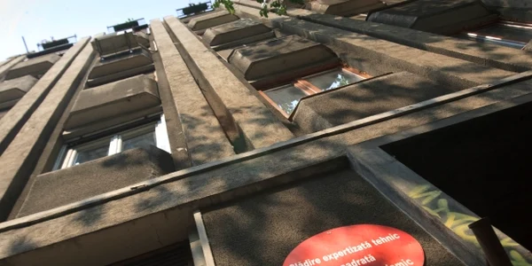 820 de clădiri din București au bulină roșie  jpeg